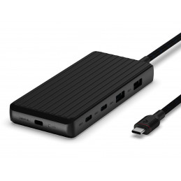 Unisynk 9 Port Dual Display USB-C Hub