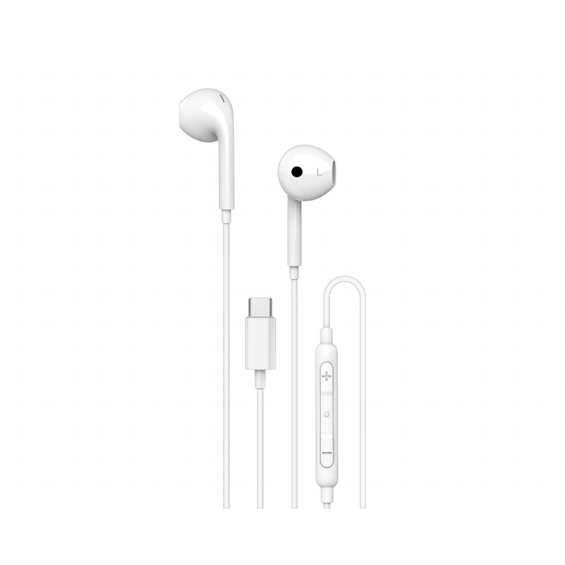 Unisynk In-Ear Headphones USB-C White