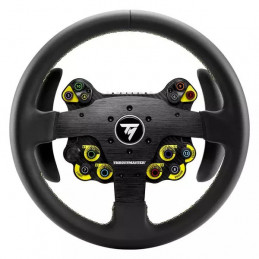 Thrustmaster Evo Racing 32R Leather musta, Keltainen Ohjauspyörä PC, PlayStation 4, PlayStation 5, Xbox, Xbox One