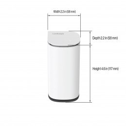 Linksys Velop Micro 6 Kaksitaajuus (2,4 GHz 5 GHz) Wi-Fi 6 (802.11ax) Valkoinen 4 Sisäinen