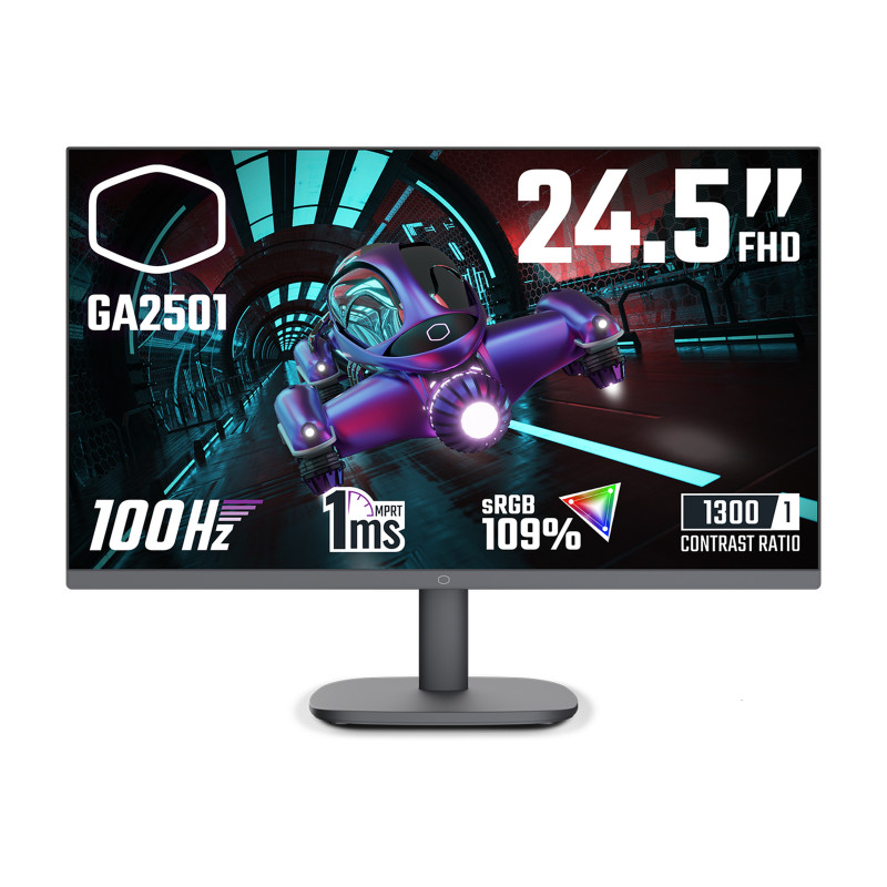 Cooler Master Gaming GA2501 LED display 62,2 cm (24.5") 1920 x 1080 pikseliä Full HD musta