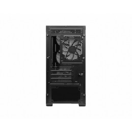 MSI MAG FORGE M100R tietokonekotelo Midi Tower musta, Läpinäkyvä