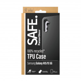 PanzerGlass SAFE. by Case Samsung New A14 A14 5G Black matkapuhelimen suojakotelo Suojus Läpinäkyvä