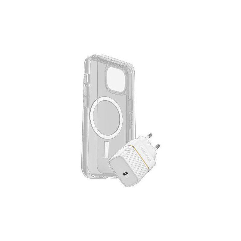 OtterBox 78-81252 matkapuhelimen suojakotelo 15,5 cm (6.1") Suojus Läpinäkyvä, Valkoinen