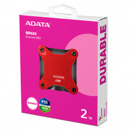 ADATA SD620 2 TB musta, Punainen