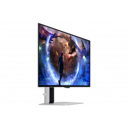 Samsung Odyssey G60SD tietokoneen litteä näyttö 68,6 cm (27") 2560 x 1440 pikseliä Quad HD OLED Hopea