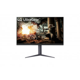 LG 32GS75Q-B tietokoneen litteä näyttö 80 cm (31.5") 2560 x 1440 pikseliä Quad HD LCD musta