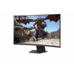 LG 32GS60QC-B tietokoneen litteä näyttö 80 cm (31.5") 2560 x 1440 pikseliä Quad HD LCD musta