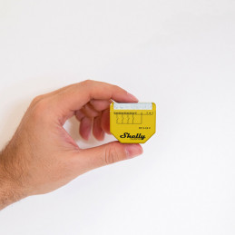 Shelly Qubino Wave i4 DC Älykytkin Keltainen