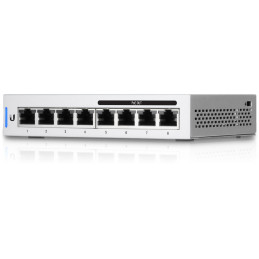 Ubiquiti UniFi US-8-60W Hallittu L2 Gigabit Ethernet (10 100 1000) Power over Ethernet -tuki Harmaa