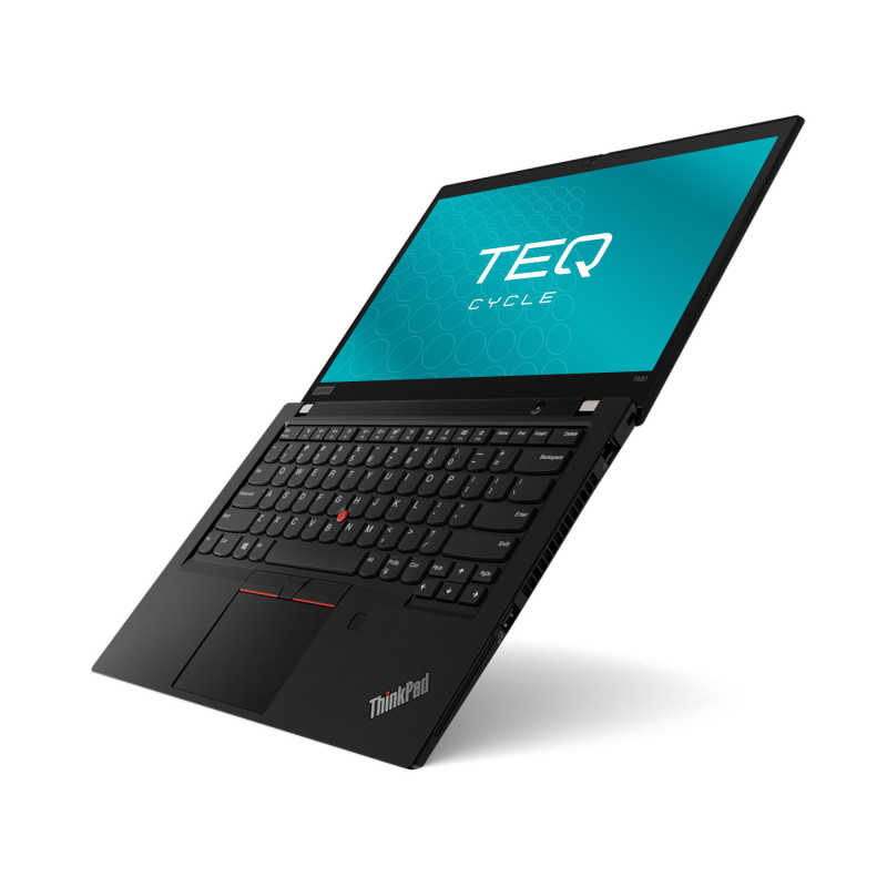 Teqcycle Lenovo Thinkpad T490 Intel® Core™ i5 i5-8265U Kannettava tietokone 35,6 cm (14") Full HD 8 GB DDR4-SDRAM 256 GB SSD