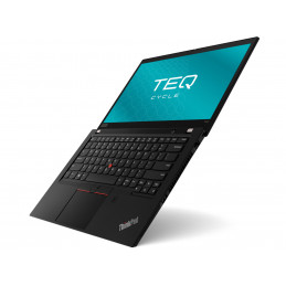 Teqcycle Lenovo Thinkpad T490 Intel® Core™ i5 i5-8365U Kannettava tietokone 35,6 cm (14") Full HD 16 GB DDR4-SDRAM 256 GB SSD