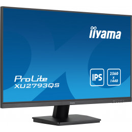 iiyama ProLite XU2793QS-B6 tietokoneen litteä näyttö 68,6 cm (27") 2560 x 1440 pikseliä 2K Ultra HD LED musta