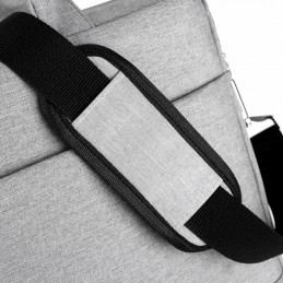 eSTUFF GLB201612 laukku kannettavalle tietokoneelle 35,8 cm (14.1") Päältä avattava laukku Harmaa