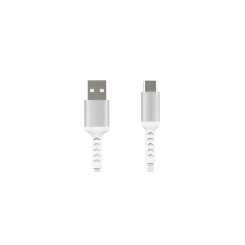 dbramante1928 re-charge USB-kaapeli USB 2.0 1,2 m USB A USB C Valkoinen