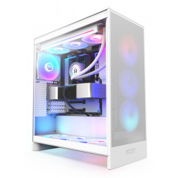 NZXT H7 Flow RGB Midi Tower Valkoinen