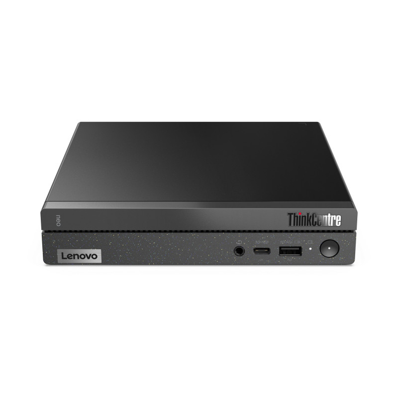 Lenovo ThinkCentre neo 50q Intel® Core™ i3 i3-1215U 8 GB DDR4-SDRAM 256 GB SSD Windows 11 Pro Mini PC musta