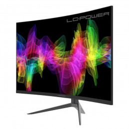 LC-Power LC-M27-QHD-165-C tietokoneen litteä näyttö 68,6 cm (27") 2560 x 1440 pikseliä Quad HD LED musta