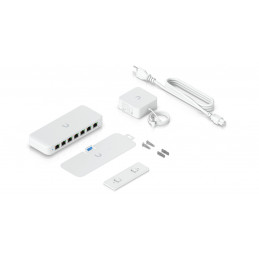 Ubiquiti Ultra 60W Hallittu L2 Gigabit Ethernet (10 100 1000) Power over Ethernet -tuki Valkoinen