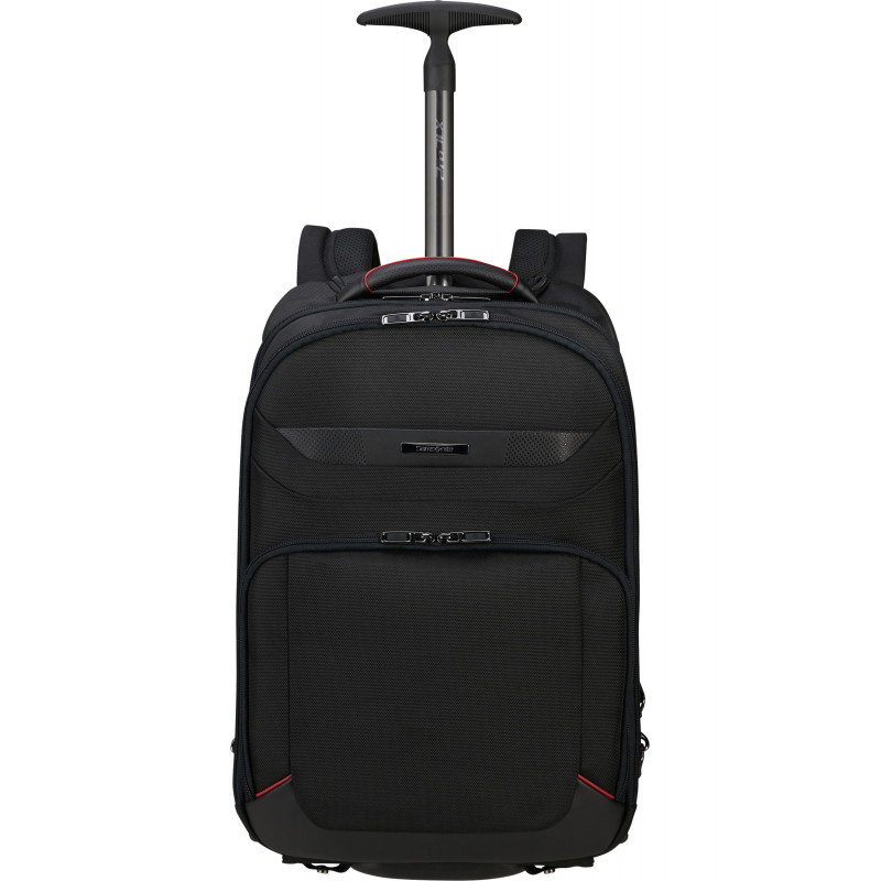 Samsonite Pro-DLX 6 Laptop Bag with wheels 17.3" 43,9 cm (17.3") Reppu musta