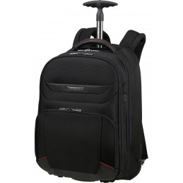 Samsonite Pro-DLX 6 Laptop Bag with wheels 17.3" 43,9 cm (17.3") Reppu musta