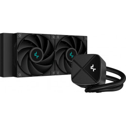 DeepCool LS520S Suoritin All-in-one-nesteenjäähdytin 12 cm musta 1 kpl