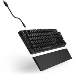 NZXT Function 2 näppäimistö Universaali USB QWERTY Tanska musta