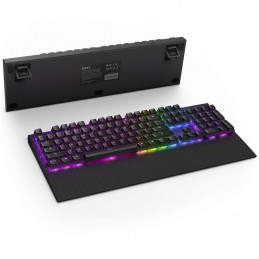 NZXT Function 2 näppäimistö Universaali USB QWERTY Tanska musta