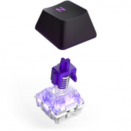 NZXT Function 2 näppäimistö Universaali USB QWERTY Tanska musta