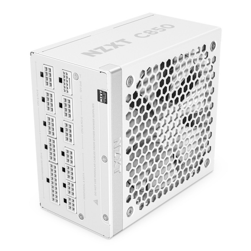 NZXT C850 Gold virtalähdeyksikkö 850 W 24-pin ATX ATX Valkoinen