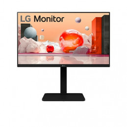 LG 24BA450-B tietokoneen litteä näyttö 60,5 cm (23.8") 1920 x 1080 pikseliä musta