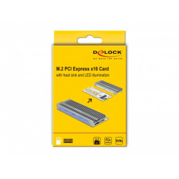 DeLOCK 90566 liitäntäkortti -sovitin Sisäinen M.2