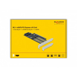 DeLOCK 90486 liitäntäkortti -sovitin Sisäinen M.2