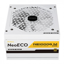 Antec Neo ECO Modular NE1000G M White ATX 3.0 virtalähdeyksikkö 1000 W 20+4 pin ATX Valkoinen