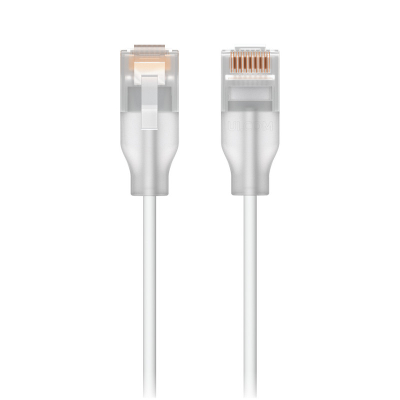 Ubiquiti UACC-Cable-Patch-EL-0.15M-W verkkokaapeli Läpikuultava, Valkoinen 0,15 m Cat6