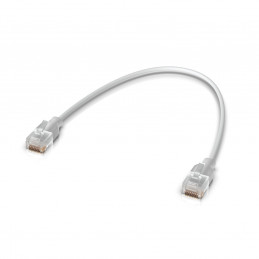 Ubiquiti UACC-Cable-Patch-EL-0.15M-W verkkokaapeli Läpikuultava, Valkoinen 0,15 m Cat6