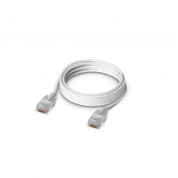 Ubiquiti UACC-Cable-Patch-EL-2M-W verkkokaapeli Läpikuultava, Valkoinen Cat6