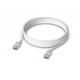 Ubiquiti UACC-Cable-Patch-EL-5M-W verkkokaapeli Läpikuultava, Valkoinen Cat6