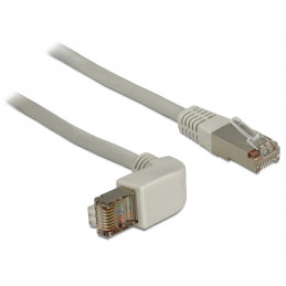 DeLOCK 0.5m Cat.5e SFTP verkkokaapeli Harmaa 0,5 m Cat5e S FTP (S-STP)