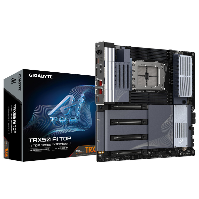 GIGABYTE TRX50 AI TOP emolevy AMD TRX50 Kanta AM4 Laajennettu ATX