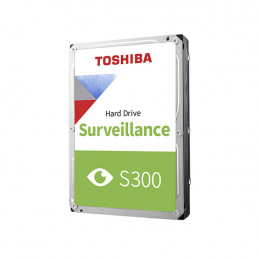 Toshiba S300 sisäinen kiintolevy 6 TB 5400 RPM 256 MB 3.5" SATA