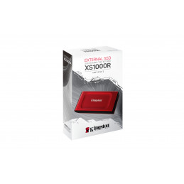 Kingston Technology XS1000 Red 1 TB Punainen