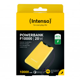 Intenso 7332039 akku- ja paristolaturi Litium polymeeri (LiPo) 10000 mAh Keltainen