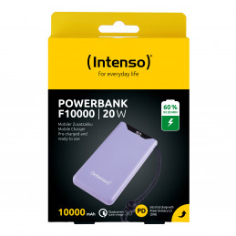 Intenso 7332033 akku- ja paristolaturi Litium polymeeri (LiPo) 10000 mAh Purppura