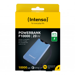 Intenso 7332035 akku- ja paristolaturi Litium polymeeri (LiPo) 10000 mAh Sininen