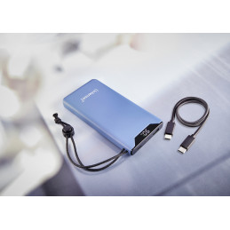 Intenso 7332035 akku- ja paristolaturi Litium polymeeri (LiPo) 10000 mAh Sininen