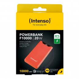 Intenso 7332038 akku- ja paristolaturi Litium polymeeri (LiPo) 10000 mAh Oranssi