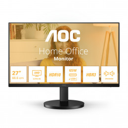 AOC B3 U27B3CF tietokoneen litteä näyttö 68,6 cm (27") 3840 x 2160 pikseliä 4K Ultra HD LCD musta