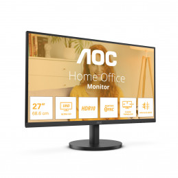 AOC B3 U27B3M tietokoneen litteä näyttö 68,6 cm (27") 3840 x 2160 pikseliä 4K Ultra HD LCD musta