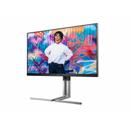 AOC Q27U3CV tietokoneen litteä näyttö 68,6 cm (27") 2560 x 1440 pikseliä 4K Ultra HD LCD musta